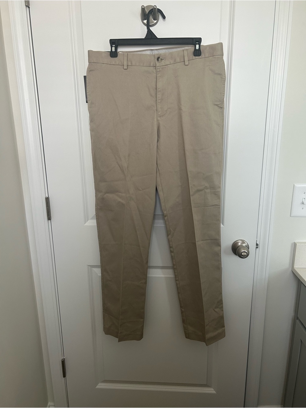 Savane Men's Geo Khakis Pants in Light Khaki